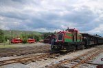 Passing the Trolley Museum